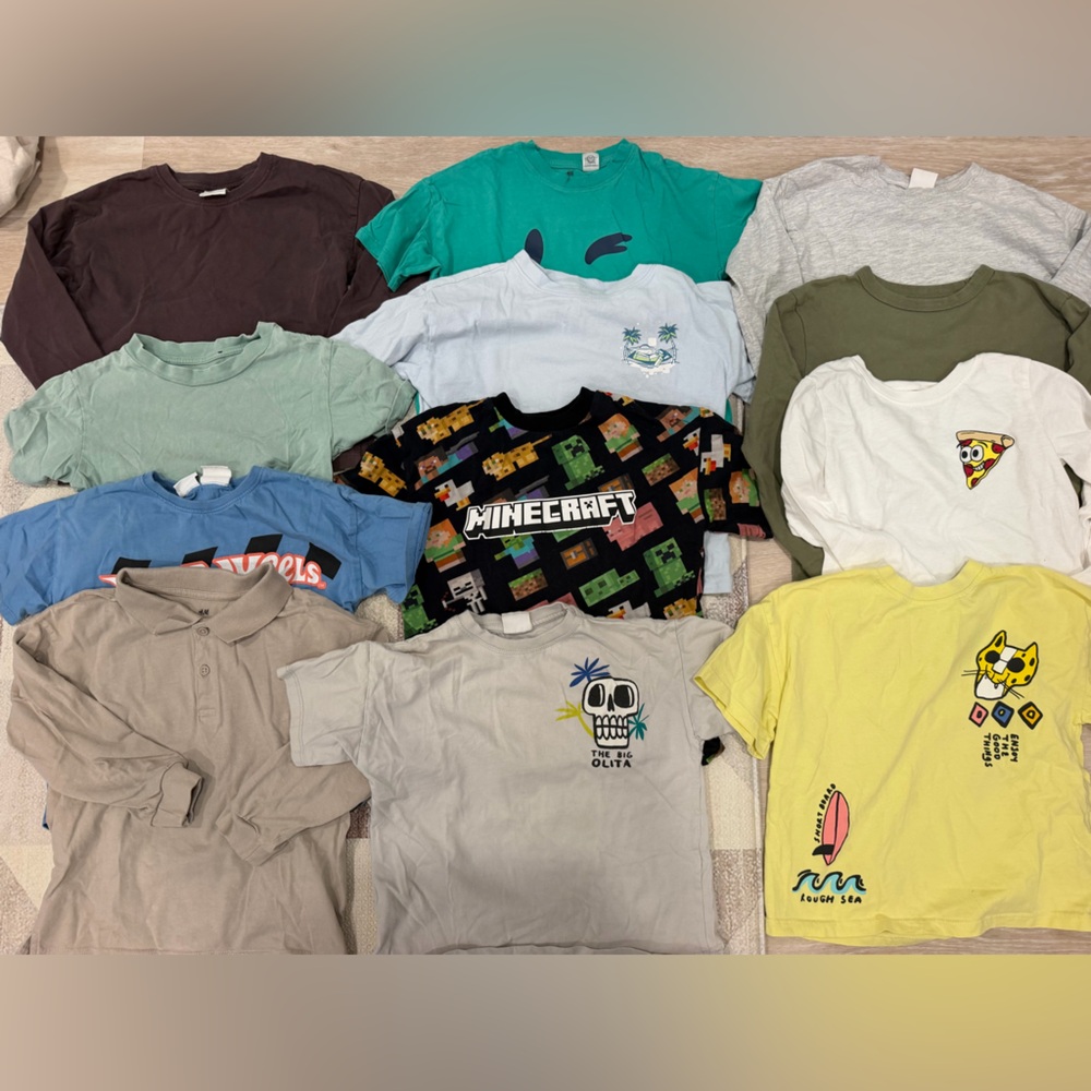 Zara H&M 20+ items! shirts and pants lot 4t 5t